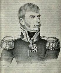 gen. Józef Chłopicki (1771-1854). Źródło: A. Sokołowski, "Dzieje Polski ilustrowane", t. 4, Wiedeń 1905, s. 457.