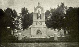 Groby Chrzanowskich w Nabrożu. Źródło: "Wieś i dwór", nr 23 z 1 XII 1913 r., s. 5.
