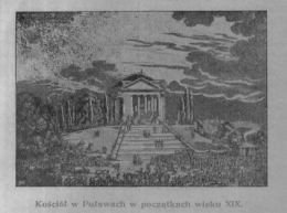 Puławy, pow. loco, pałac "Marynki". Źródło: "Praca", nr 3 z 16 I 1910 r., s. 70.