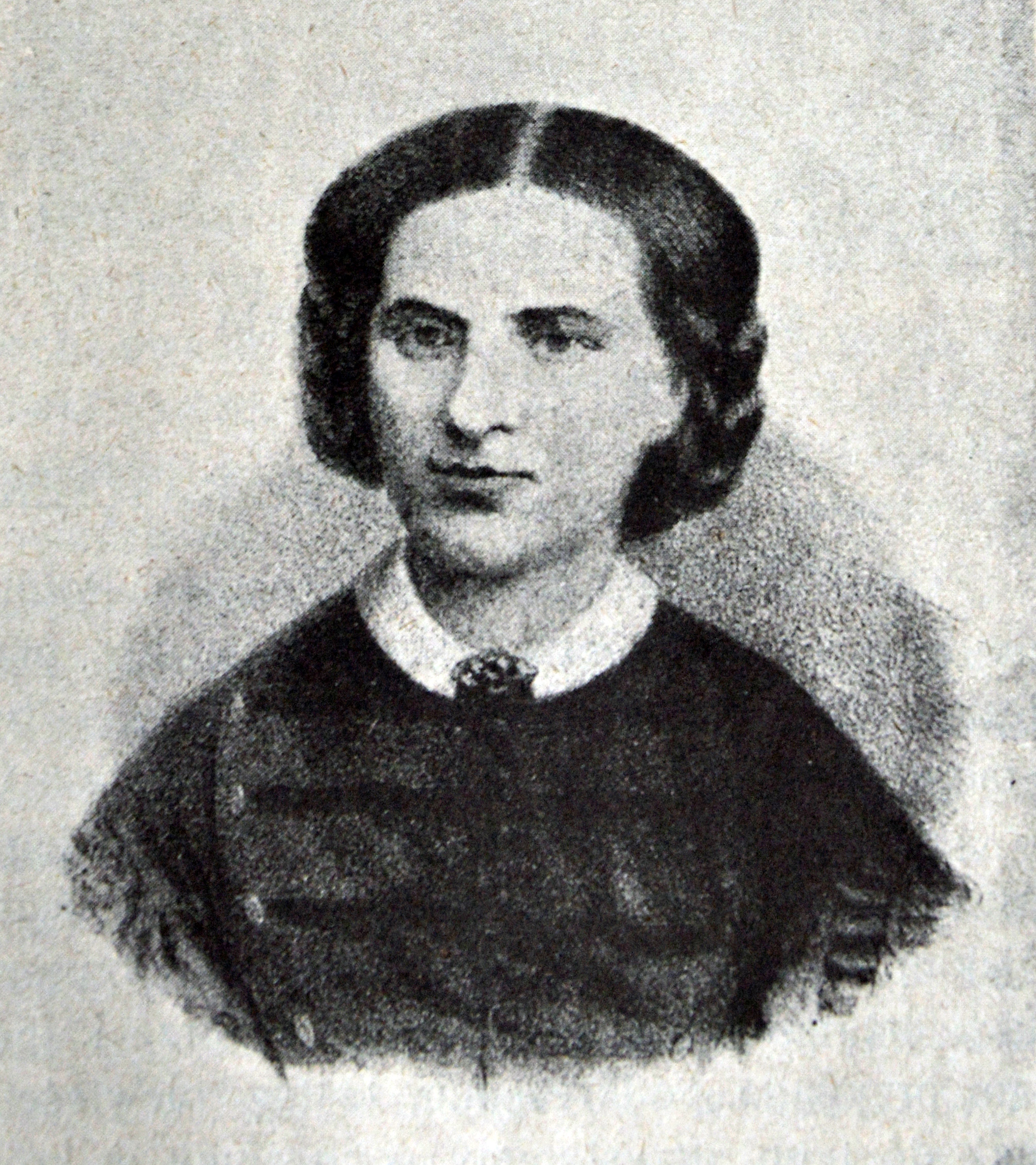 Helena z Mickiewiczów Hryniewiecka (ur. 1840). Źródło: M. Bruchnalska, "Ciche bohaterki. Udział kobiet w powstaniu styczniowym", ...