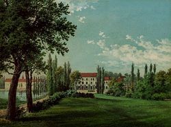 Baranowice (ob. część Żor), pałac von Durantów.
Wg A. Duncker, Die ländlichen Wohnsitze, Schlösser und Residenzen der ...