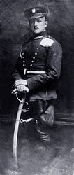 Ludwik Kugler herbu Lerche
zdjęcie z
Wojny Polsko – Bolszewickiej 1920 r.,
Z archiwum rodzinnego Jacka Łowińskiego
