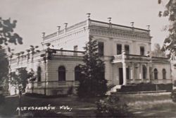 Aleksandrów Kujawski,
pow. aleksandrowski, Pałac Władysława Trojanowskiego z 1900 r.,
Z archiwum rodzinnego Joanny ...