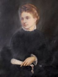 Anna Prądzyńska
z domu
Skrzyńska h. Zaręba
(1848 - 1883), z archiwum rodzinnego Stanisława Prądzyńskiego